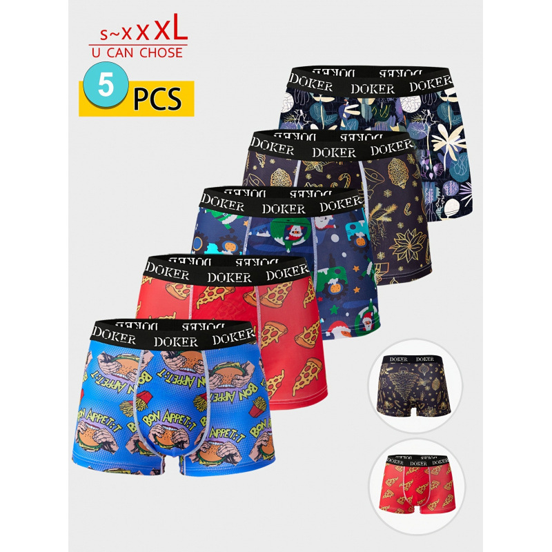 Kereskedelmi cross-border kamuflált digitális nyomtatású sportos boxer brief, lélegző (Fő anyag: 100% akril; Szövet neve: Mitsubishi Meryl; Hangyász belső: pamut-modál; Belső bélés összetétele: 100%; Derék típus: alacsony)