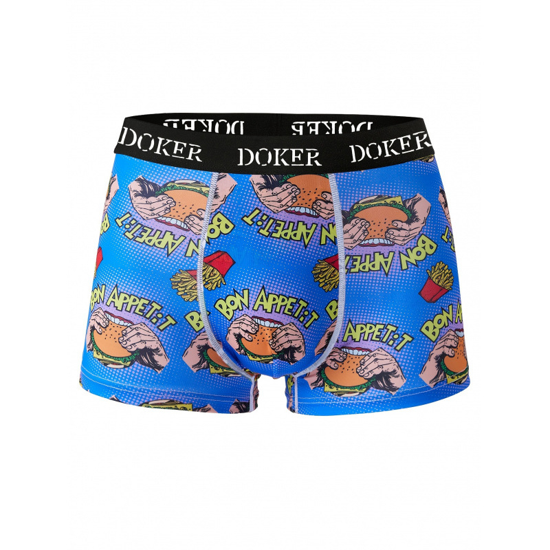Kereskedelmi cross-border kamuflált digitális nyomtatású sportos boxer brief, lélegző (Fő anyag: 100% akril; Szövet neve: Mitsubishi Meryl; Hangyász belső: pamut-modál; Belső bélés összetétele: 100%; Derék típus: alacsony)