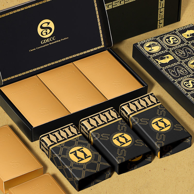 Férfi boxeralsó, lélegző, gyorsan száradó, antibakteriális, geometriai mintázatú, poliészter 90–95%, középmagas derekú, 3 darabos készlet