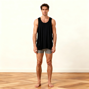 Vyrų šilta pagrindinio sluoksnio liemenė be rankovių, poliesterio pluoštas, fleece pamušalas, apvali kaklo, puloverio stilius, 251–300 g/m²