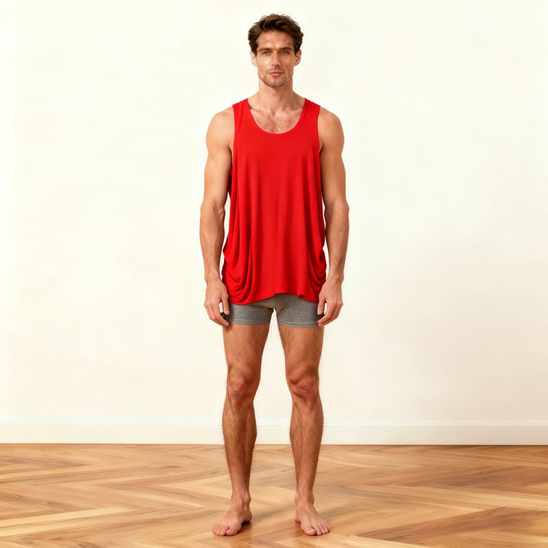 Muška debela flis vesta za bazni sloj, bez rukava, okrugli ovratnik, pulover stil, 251–300 g/m² poliester