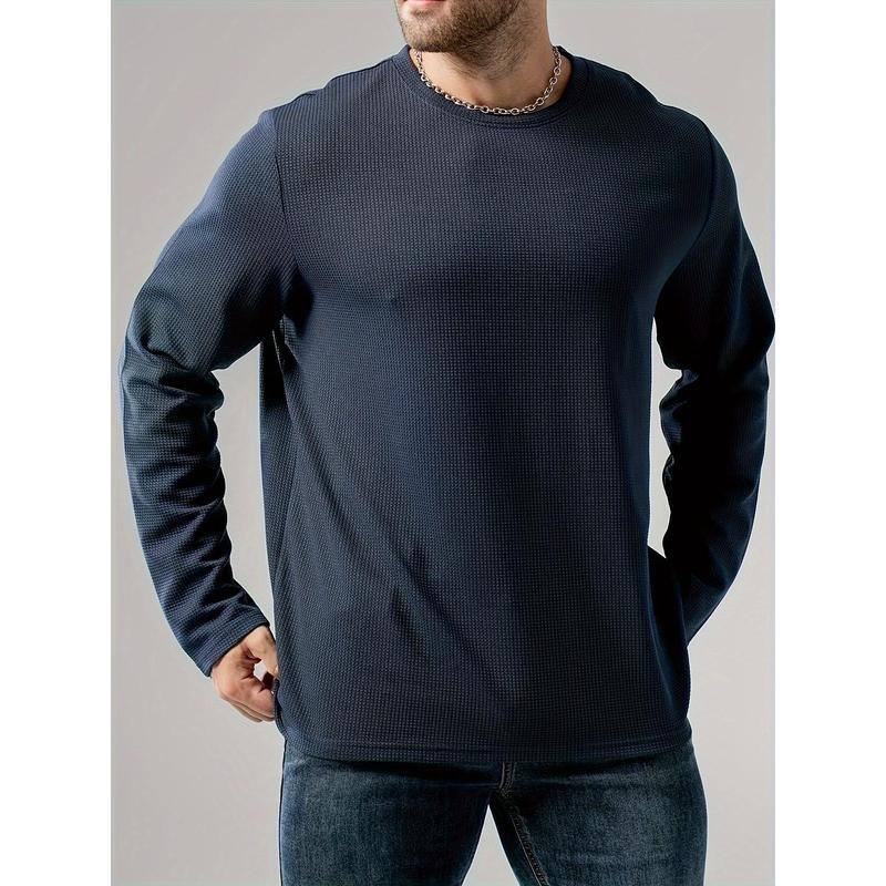 Vīriešu brīvās piegriezums džemperis ar apaļu kakla izgriezumu, bieza adījums, Modal ar trušu kažoku