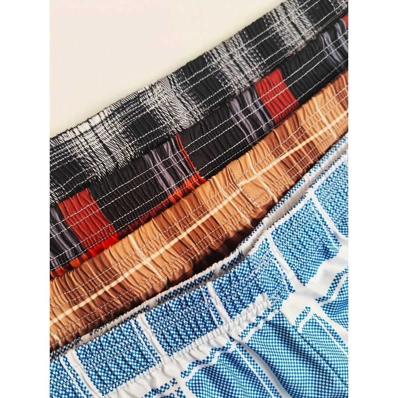 Vīriešu bokserbikses, brīvs griezums ar platām elastīgām jostām, PP materiāls, Preces kods: jd601101831991389