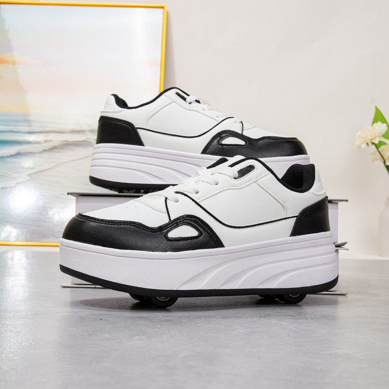 LC135 Unisex Αποσπώμενα Inline Παπούτσια Υψηλής Ταχύτητας με PU Ροδάκια