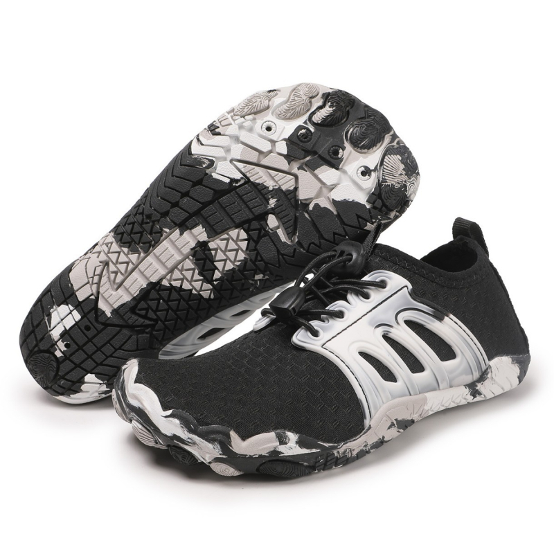 Bērnu upes pārgājienu kurpes, universālas, tīkla augšdaļa, gumijas zole, ātri žūst, elpojošas, pretslīdēšana