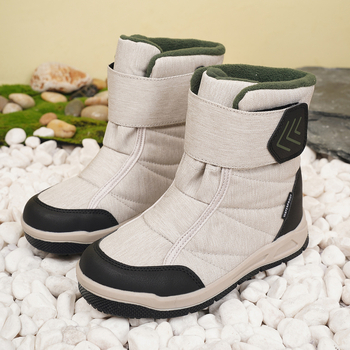 Μποτάκια μέχρι τον αστράγαλο για αγόρια 7–12 ετών, πάνω μέρος από βαμβακερό ύφασμα, ευρωπαϊκό-αμερικανικό στυλ