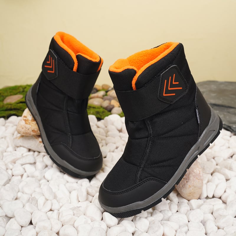 Μποτάκια μέχρι τον αστράγαλο για αγόρια 7–12 ετών, πάνω μέρος από βαμβακερό ύφασμα, ευρωπαϊκό-αμερικανικό στυλ