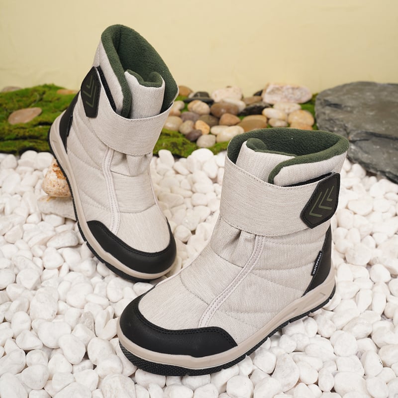 Μποτάκια μέχρι τον αστράγαλο για αγόρια 7–12 ετών, πάνω μέρος από βαμβακερό ύφασμα, ευρωπαϊκό-αμερικανικό στυλ