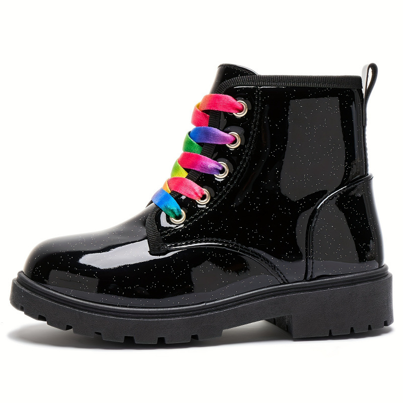 Ūdens kurpes meitenēm - izturīga PU augšdaļa, sānu rāvējslēdzējs, 13–16 gadi