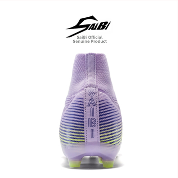 Ποδοσφαιρικά παπούτσια υψηλού ύψους, αναπνεύσιμη τεχνολογία, αντιολισθητική σόλα, απορρόφηση κραδασμών, εσωτερικό από δικτυωτό ύφασμα.