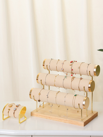 Ράφι προβολής κοσμημάτων για βραχιόλια, ρολόγια και κολιέ – βάση αποθήκευσης (Προέλευση: Jinhua)