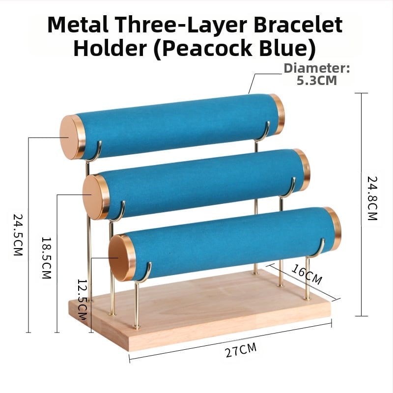 Ράφι προβολής κοσμημάτων για βραχιόλια, ρολόγια και κολιέ – βάση αποθήκευσης (Προέλευση: Jinhua)