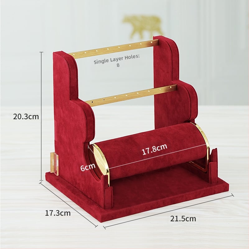 Ράφι προβολής κοσμημάτων για βραχιόλια, ρολόγια και κολιέ – βάση αποθήκευσης (Προέλευση: Jinhua)