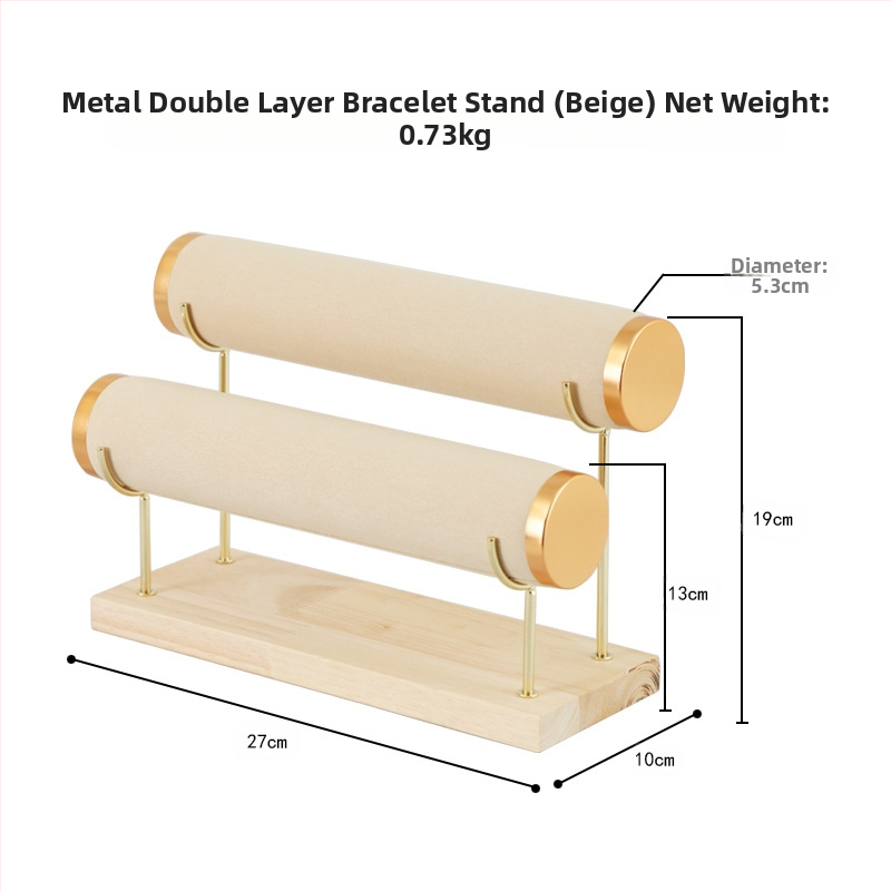 Ράφι προβολής κοσμημάτων για βραχιόλια, ρολόγια και κολιέ – βάση αποθήκευσης (Προέλευση: Jinhua)