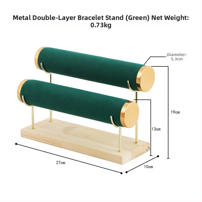 Ράφι προβολής κοσμημάτων για βραχιόλια, ρολόγια και κολιέ – βάση αποθήκευσης (Προέλευση: Jinhua)