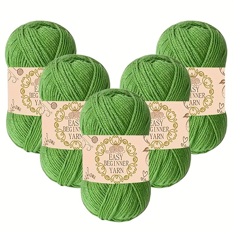 Loptice od mliječne pamučne pređe, 4-slojna, nježno češljane, za ručno kukičanje i DIY igrice