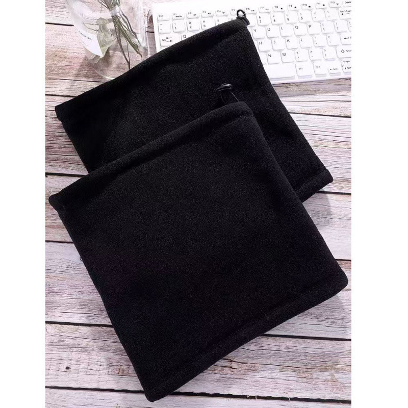 Κολάρο λαιμού από φλίς, unisex, για υπαίθριες δραστηριότητες, Ευρωπαϊκό και Αμερικανικό στυλ, Μονόχρωμο