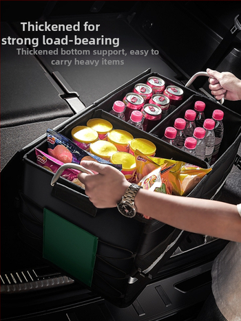 Κουτί αποθήκευσης αυτοκινήτου από ύφασμα, αδιάβροχο, καθολικά συμβατό, για ταμπλό