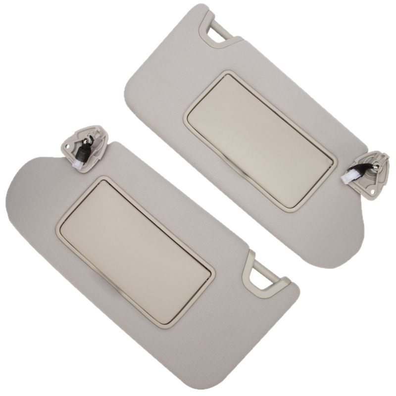 Automobilio saulės skydelis su šviesa, kairysis ir dešinysis komplektas, ABS, 96401-3TA2A, suderinamas su Nissan Altima 2013-2018