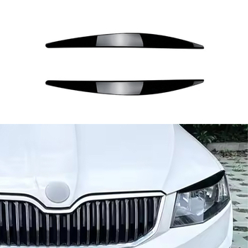 Dekorativna naljepnica za obrve svjetala Skoda Octavia MK3 (15-17) - ABS materijal, Botu