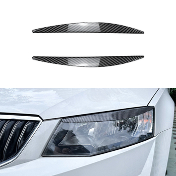 Dekorativna naljepnica za obrve svjetala Skoda Octavia MK3 (15-17) - ABS materijal, Botu