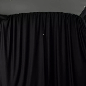 Ford Transit Custom salono užuolaidų komplektas, poliesteris, pakabinamas tipas, atspindintis tipas