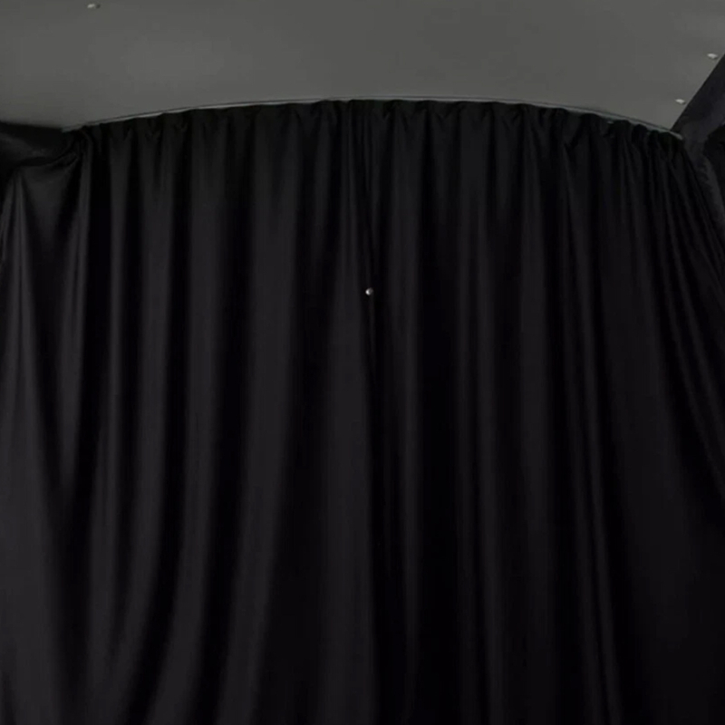 Ford Transit Custom salono užuolaidų komplektas, poliesteris, pakabinamas tipas, atspindintis tipas