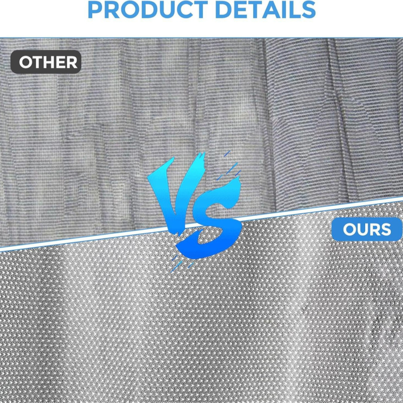 Van-tip mrežasta vrata protiv komaraca s fluorescencijskom naljepnicom, magnetsko automatsko zatvaranje, univerzalnog tipa (Materijal: poliester; Širina: 84.84)