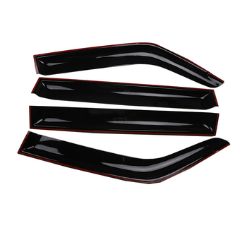 Akrilni zaštitnici od kiše za Mitsubishi Pajero V73/V93 (1999-2005), ljepilni način ugradnje, komplet od 4 komada