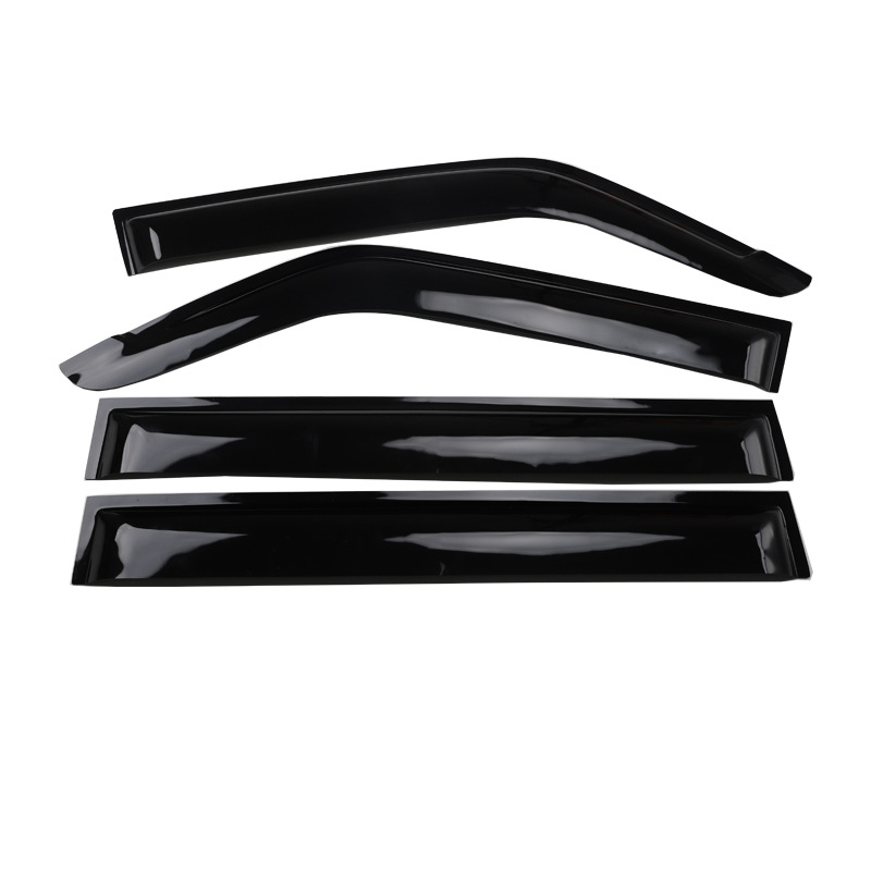 Akril esővédők Mitsubishi Pajero V73/V93 (1999-2005), ragasztós felszerelés, 4 darabos készlet