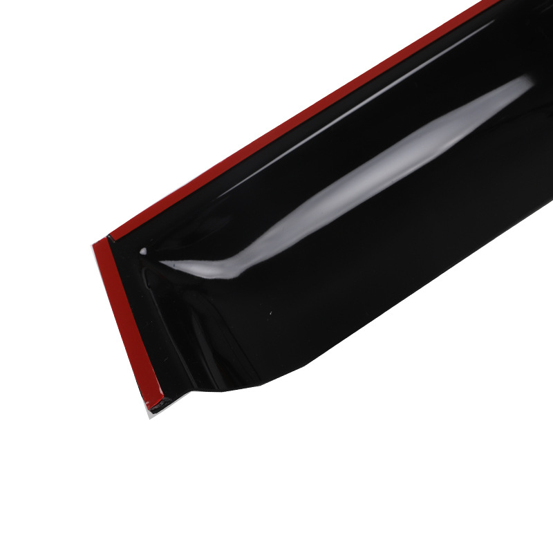 Akril esővédők Mitsubishi Pajero V73/V93 (1999-2005), ragasztós felszerelés, 4 darabos készlet