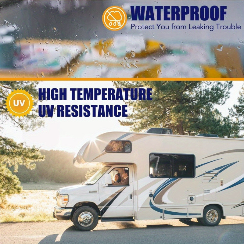 RV jumta blīvēšanas lente – UV izturīga, pašlīmējoša, modelis Q3183