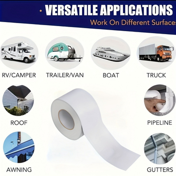 Λωρίδα στεγανοποίησης οροφής RV - UV ανθεκτική, αδιάβροχη, συμβατή με 1 μοντέλο οχήματος