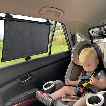 Proširiva auto-sjena s rolo tipom, PVC, poluprozirna, universalna kompatibilnost, prilagodljiva obrada