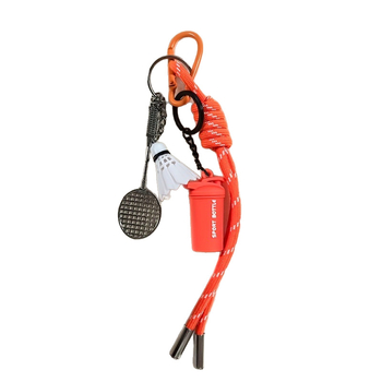 DIY aranyos pingpong ütő nylon zsinór kulcstartó – kiegészítő a táskádhoz