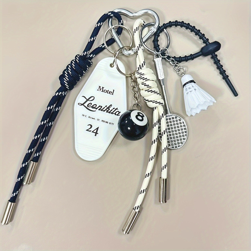 Nylon zsinóros kulcstartó – Modell A-22, Modern művészeti stílus