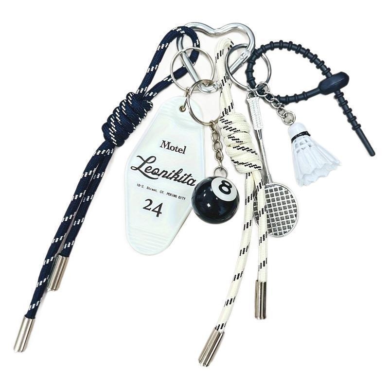 Nylon zsinóros kulcstartó – Modell A-22, Modern művészeti stílus