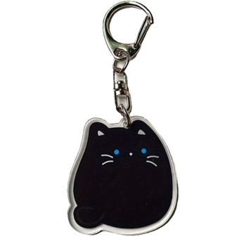 Kulcstartó 2D animációs macska - akril - normál csomagolás - hétköznapi stílus