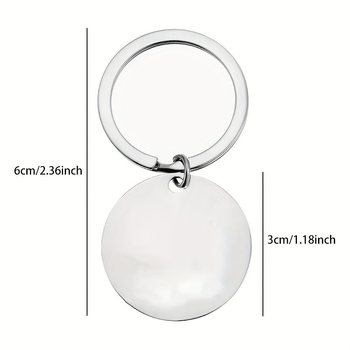 Gyerekeknek készült kulcstartó rozsdamentes acélból, lézergravírozott, elektronikus csattal, kínai stílus