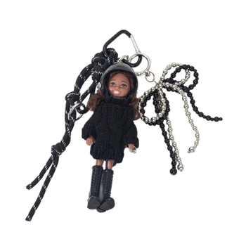 Αξεσουάρ κλειδιών – Κορεατικό στυλ κράνος κούκλας από κράμα ψευδάργύρου, αρ. L541, στυλ προσωπικό