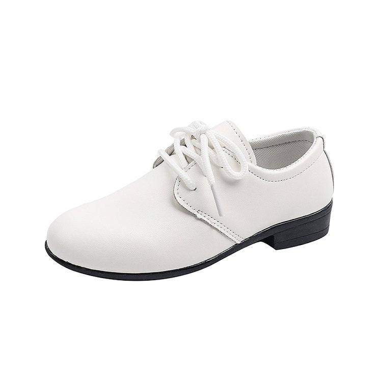 Bērnu ādas kurpes, universālas, virsma no sintētiskas ādas, 7–12 gadiem, stils: Elegants ikdienas stils