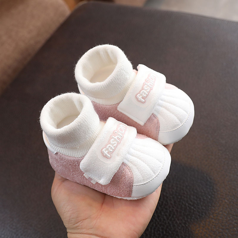 Dječje čarapaste tenisice – gornji dio od pamuka, potplat od pamuka, casual za predhodno hodanje, 6–12 mjeseci