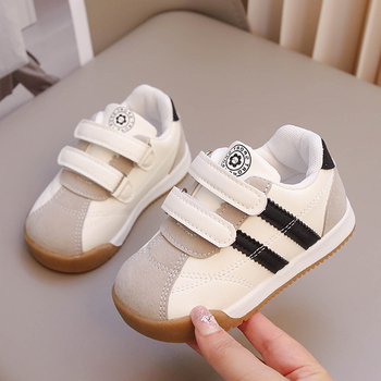 Forrest Gump kurpes maziem un bērniem 1–3 un 4–6 gadiem | Augšdaļa no mākslīgās ādas, Velcro aizdare, gumijas zole, elpojošas, vieglas, pretslīdēšanas