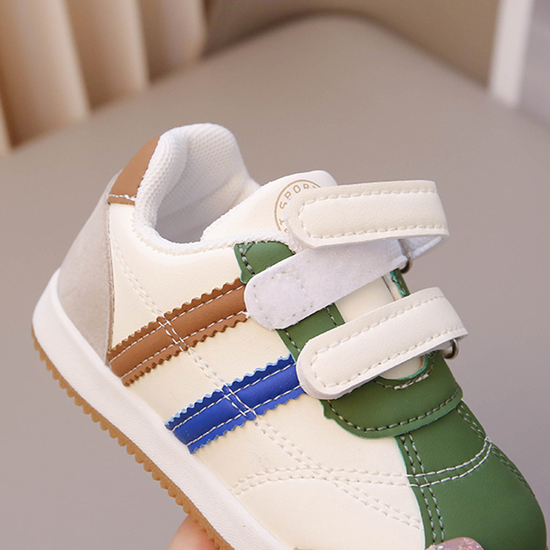 Forrest Gump kurpes maziem un bērniem 1–3 un 4–6 gadiem | Augšdaļa no mākslīgās ādas, Velcro aizdare, gumijas zole, elpojošas, vieglas, pretslīdēšanas