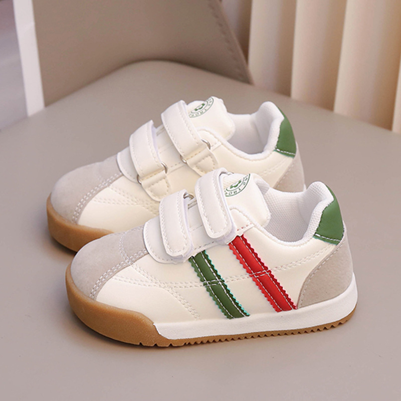 Forrest Gump kurpes maziem un bērniem 1–3 un 4–6 gadiem | Augšdaļa no mākslīgās ādas, Velcro aizdare, gumijas zole, elpojošas, vieglas, pretslīdēšanas