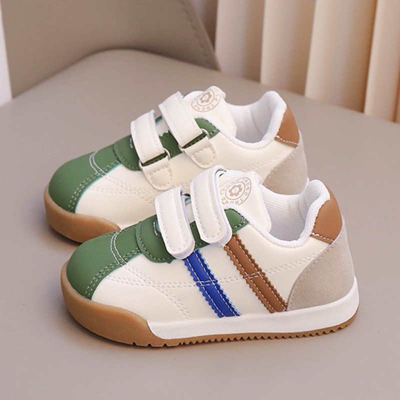 Forrest Gump kurpes maziem un bērniem 1–3 un 4–6 gadiem | Augšdaļa no mākslīgās ādas, Velcro aizdare, gumijas zole, elpojošas, vieglas, pretslīdēšanas