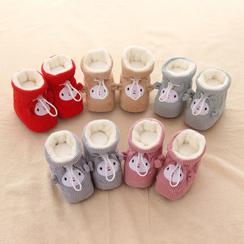 Dječje cipele s mekim potplatom od pamuka, gornji dio od kože goveda, srednja visina potkoljenice, uzorak crtani lik, zatvaranje prednjim vezivanjem