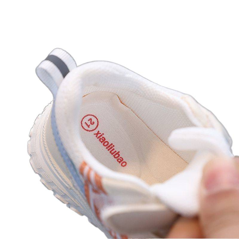 Παιδικά αθλητικά παπούτσια με άνω μέρος από συνθετικό δέρμα, αναπνεύσιμα, αντιολισθητικά, μαλακή σόλα, για αγόρια