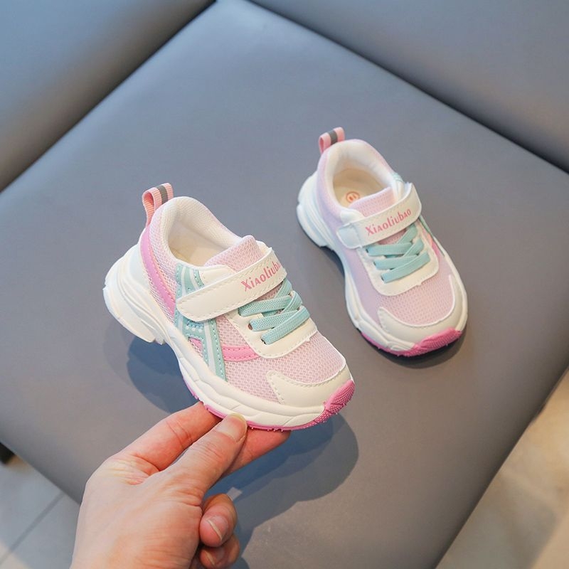 Παιδικά αθλητικά παπούτσια με άνω μέρος από συνθετικό δέρμα, αναπνεύσιμα, αντιολισθητικά, μαλακή σόλα, για αγόρια