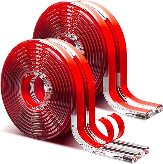 Αυτοκόλλητος γωνιακός προστατευτής σιλικόνης, ταινία προστασίας άκρων, μήκος 8 μ.